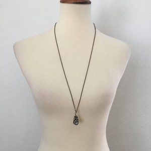 *SOLD* Unique Clock Necklace